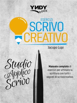 cover image of Scrivo creativo